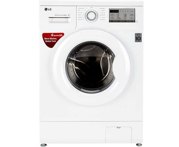 BEST FRONT LOAD WASHING MACHINES MACHINES IN INDIA - LG 6kg FH0H3NDNL02 