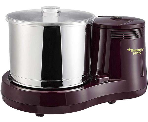 Butterfly Rhino 2-Liter Table Top Wet Grinder(Cherry)