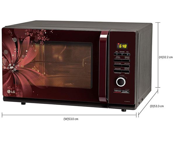 Best Microwave Oven in India  - LG 32L CONVECTION MICROWAVE OVEN(MC3286BRUM)