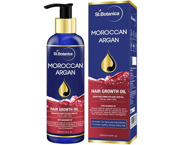 Best Hair Growth Oil - StBotanica Moroccan Argan